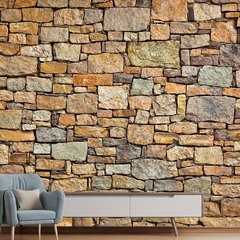 Papel de Parede Pedras Canjiquinha Rustico Sala Painel Adesivo - 259pc