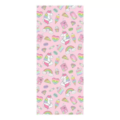 Adesivo Decorativo de Porta - Unicórnios - 2612cnpt na internet