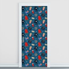 Adesivo Decorativo de Porta - Cinema - 2624cnpt