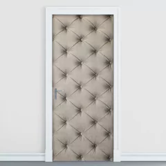 Adesivo Decorativo de Porta - Capitonê - 2631cnpt