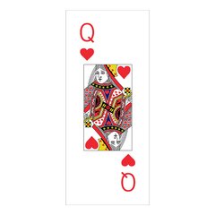 Adesivo Decorativo de Porta - Dama de Copas - 2665cnpt na internet