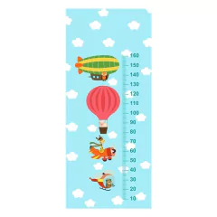 Adesivo Decorativo de Porta - Régua de Crescimento - Infantil - 2681cnpt na internet