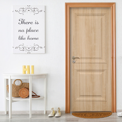 Adesivo de Porta - Porta Madeira - Decorativo Sala Quarto Casa - 2701mlpt