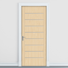 Adesivo de Porta - Porta Madeira - Decorativo Sala Quarto Casa - 2714mlpt - Allodi