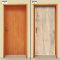 Adesivo de Porta - Porta Madeira - Decorativo Sala Quarto Casa - 2726mlpt - comprar online