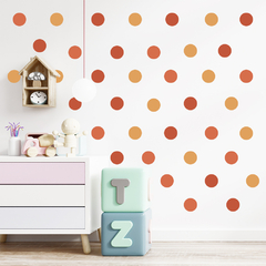 Adesivo de Parede Infantil 150 Bolinhas Sunshine Quarto - 272ir