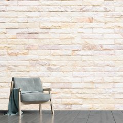 Papel de Parede Pedras Tijolinho Tijolo Sala Painel Adesivo - 272pc