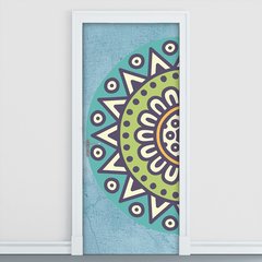 Adesivo Decorativo de Porta - Mandala - 274cnpt