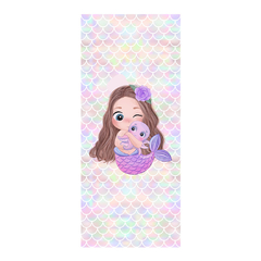 Adesivo Decorativo de Porta Sereia Infantil Quarto Menina - 2768mlpt na internet