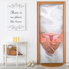 Adesivo Decorativo de Porta Ginecologia Ginecologista Clínica Consultório - 2782mlpt