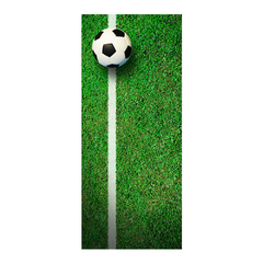 Adesivo Decorativo de Porta Futebol Campo Quarto Infantil - 2818mlpt na internet