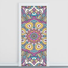 Adesivo Decorativo de Porta - Mandala - 286cnpt