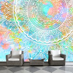 Papel de Parede Mandala Decorativa Sala Painel Adesivo - 290pc