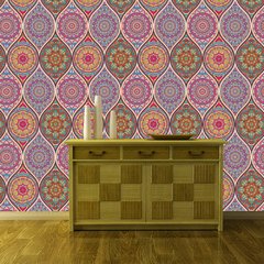 Papel de Parede Adesivo 3 Metros - Mandalas - Revestimento - 309ppd - comprar online