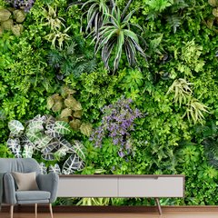 Papel de Parede Jardim Vertical Natureza Verde Sala Painel Adesivo - 311pc