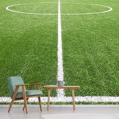Papel de Parede Futebol Campo Esporte Saúde Sala Painel Adesivo - 321pc