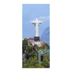 Adesivo Decorativo de Porta - Cristo Redentor - 323cnpt na internet