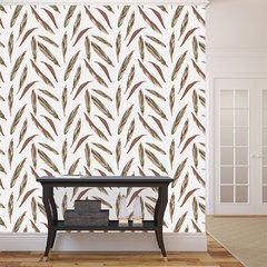Papel de Parede Adesivo 3 Metros - Folhas - Natureza - Revestimento - 324ppn - comprar online