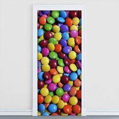 Adesivo Decorativo de Porta - Chocolate - Doce - 326cnpt