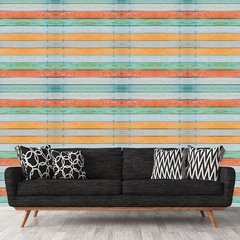 Papel de Parede Adesivo 3 Metros - Madeira - Revestimento - 329ppm - comprar online