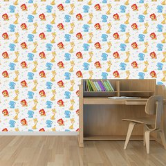 Papel de Parede Adesivo 3 Metros - Animais - Leão - Elefante - Revestimento - 332ppi - comprar online