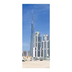 Adesivo Decorativo de Porta - Dubai - 333cnpt na internet