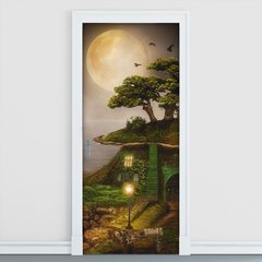 Adesivo Decorativo de Porta - Luar - 336cnpt