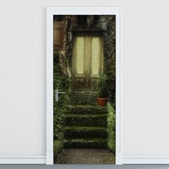 Adesivo Decorativo de Porta - Porta Antiga - 340cnpt