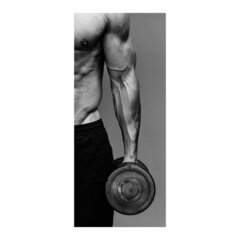 Adesivo Decorativo de Porta - Fitness - 365cnpt na internet