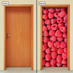 Adesivo Decorativo de Porta - Framboesa - 375cnpt - comprar online