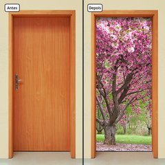 Adesivo Decorativo de Porta - Cerejeira - 376cnpt - comprar online