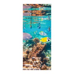 Adesivo Decorativo de Porta - Fundo do Mar - 377cnpt na internet
