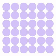 Adesivo de Parede Infantil Bolinhas Lilas Quarto Bebê - 394ir - comprar online