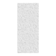 Adesivo Decorativo de Porta - Tijolos Brancos - 409cnpt na internet