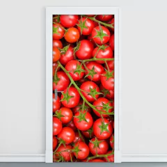 Adesivo Decorativo de Porta - Tomates - Fruta - 411cnpt