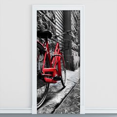 Adesivo Decorativo de Porta - Bicicleta - 417cnpt