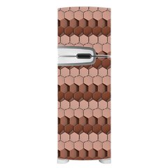 Adesivo Decorativo de Geladeira - Colméia - Abstrato - 428gel