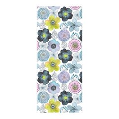 Adesivo Decorativo de Porta - Flores - 445cnpt na internet