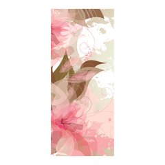 Adesivo Decorativo de Porta - Flores - 512cnpt na internet