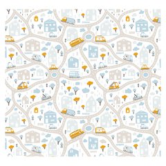 Papel de Parede Adesivo Infantil Carrinhos Bebe Quarto Menino - 558pc - comprar online