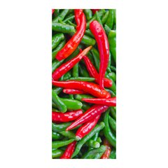 Adesivo Decorativo de Porta - Pimentas - 584cnpt na internet