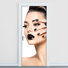 Adesivo Decorativo de Porta - Salão de Beleza - 591cnpt