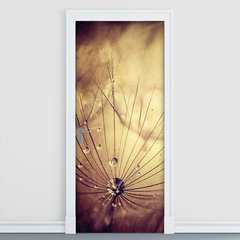 Adesivo Decorativo de Porta - Flores - 600cnpt