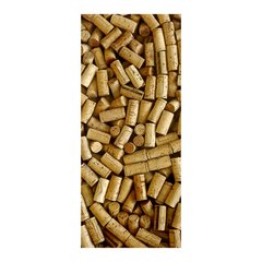 Adesivo Decorativo de Porta - Rolhas de Vinho - 621cnpt na internet
