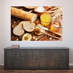 Painel Adesivo de Parede - Café da Manhã - 621pn