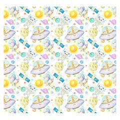 Papel de Parede Adesivo Infantil Foguete Espaço Animais Quarto Menino Menina - 635pc - comprar online