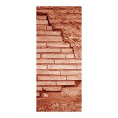 Adesivo Decorativo de Porta - Tijolos - 636cnpt na internet