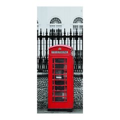 Adesivo Decorativo de Porta - Cabine Telefônica - 638cnpt na internet
