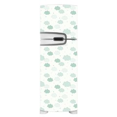 Adesivo Decorativo de Geladeira - Nuvens e Estrelas - 654gel