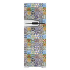 Adesivo Decorativo de Geladeira - Ladrilho Hidráulico - 665gel